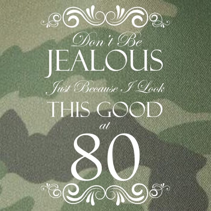 80th Birthday: Don't Be Jealous Just Because I Look This Good At 80 Legacy Tie Dye Trucker Hat