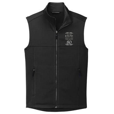 80th Birthday: Don't Be Jealous Just Because I Look This Good At 80 Collective Smooth Fleece Vest