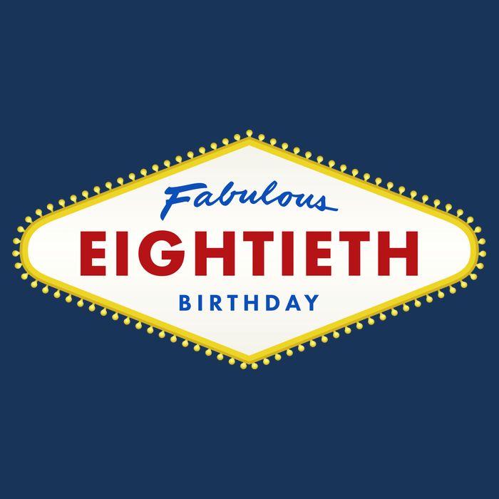 80th Birthday Las Vegas Fabulous Eightieth Hoodie