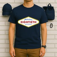80th Birthday Las Vegas Fabulous Eightieth T-Shirt