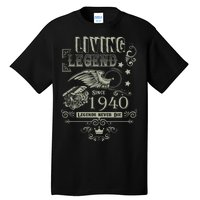 80th Birthday Legend Since 1940 Tall T-Shirt