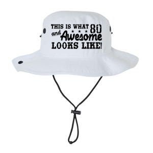 80th Birthday This Is What Awesome Looks Like  Legacy Cool Fit Booney Bucket Hat