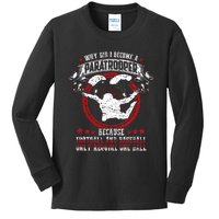 82nd 101st Airborne Paratrooper Military Kids Long Sleeve Shirt