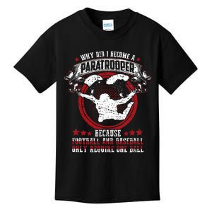 82nd 101st Airborne Paratrooper Military Kids T-Shirt