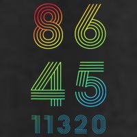 86 45 2020 Cool Retro Anti Trump - Vote 8645 - 864511320 Beanie