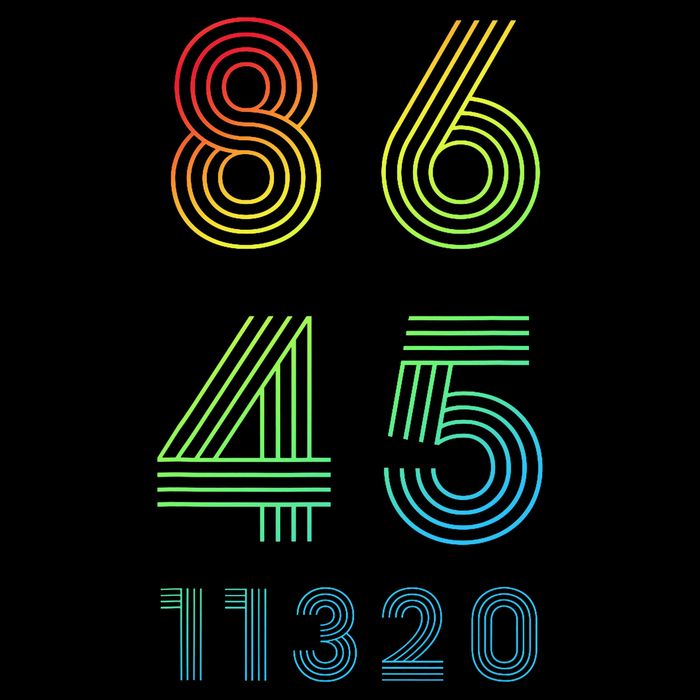 86 45 2020 Cool Retro Anti Trump - Vote 8645 - 864511320 Premium T-Shirt