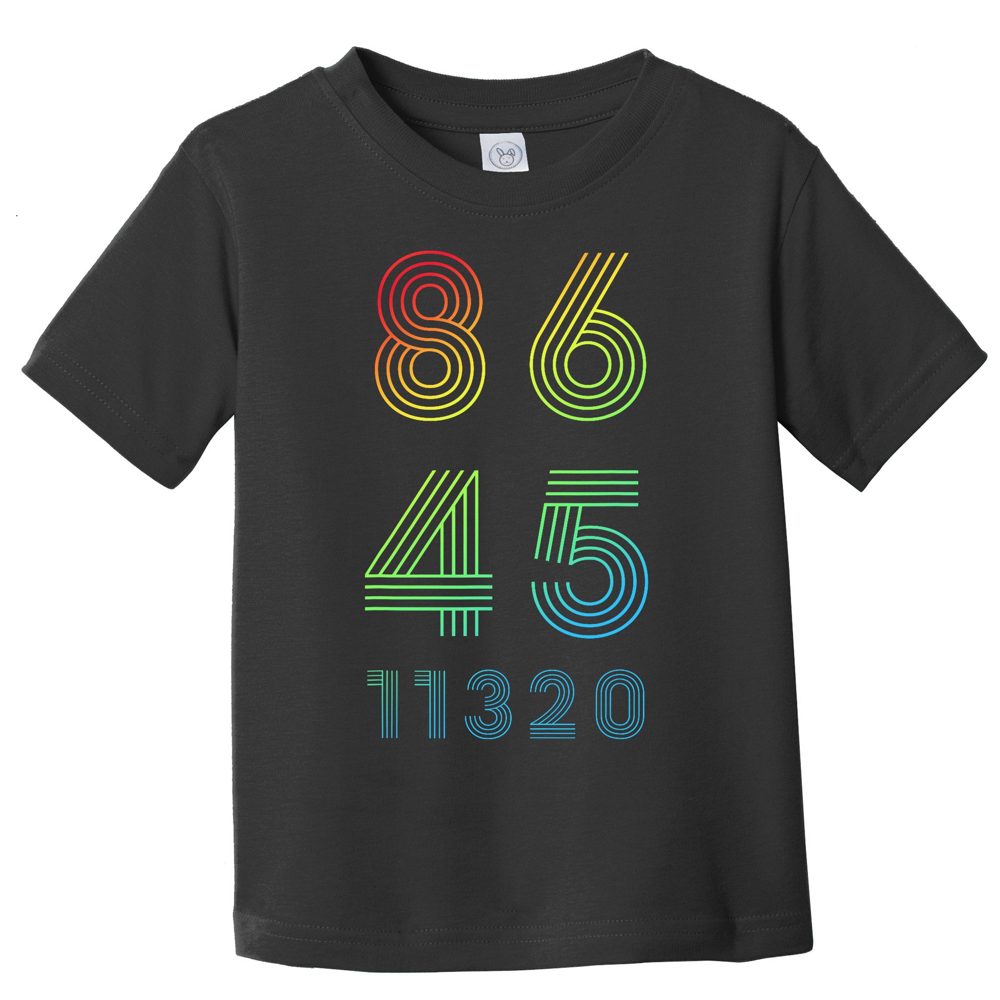 86 45 2020 Cool Retro Anti Trump - Vote 8645 - 864511320 Toddler T-Shirt