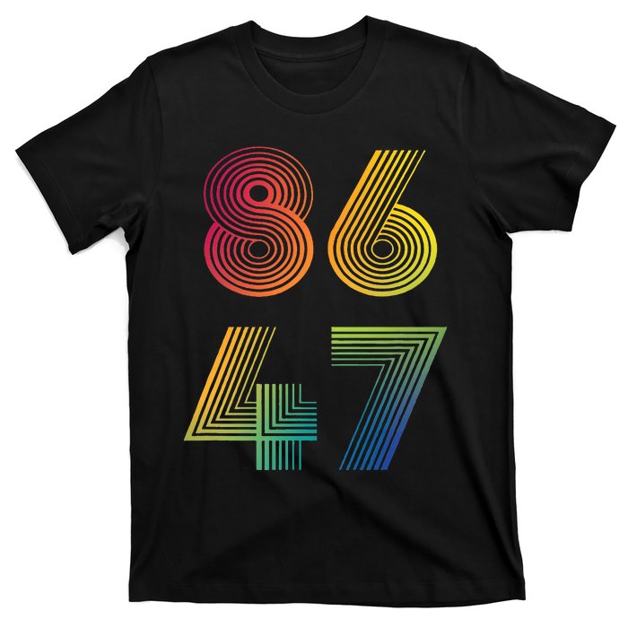 86 47 Anti Trump 8647 Impeach 47 Antitrump President T-Shirt