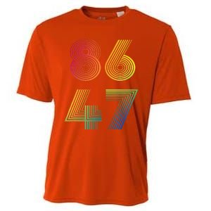 86 47 Anti Trump 8647 Impeach 47 Antitrump President Cooling Performance Crew T-Shirt