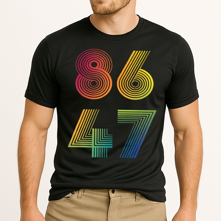 86 47 Anti Trump 8647 Impeach 47 Antitrump President Cooling Performance Crew T-Shirt
