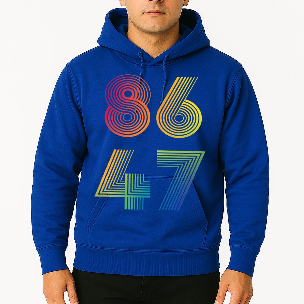 86 47 Anti Trump 8647 Impeach 47 Antitrump President Hoodie