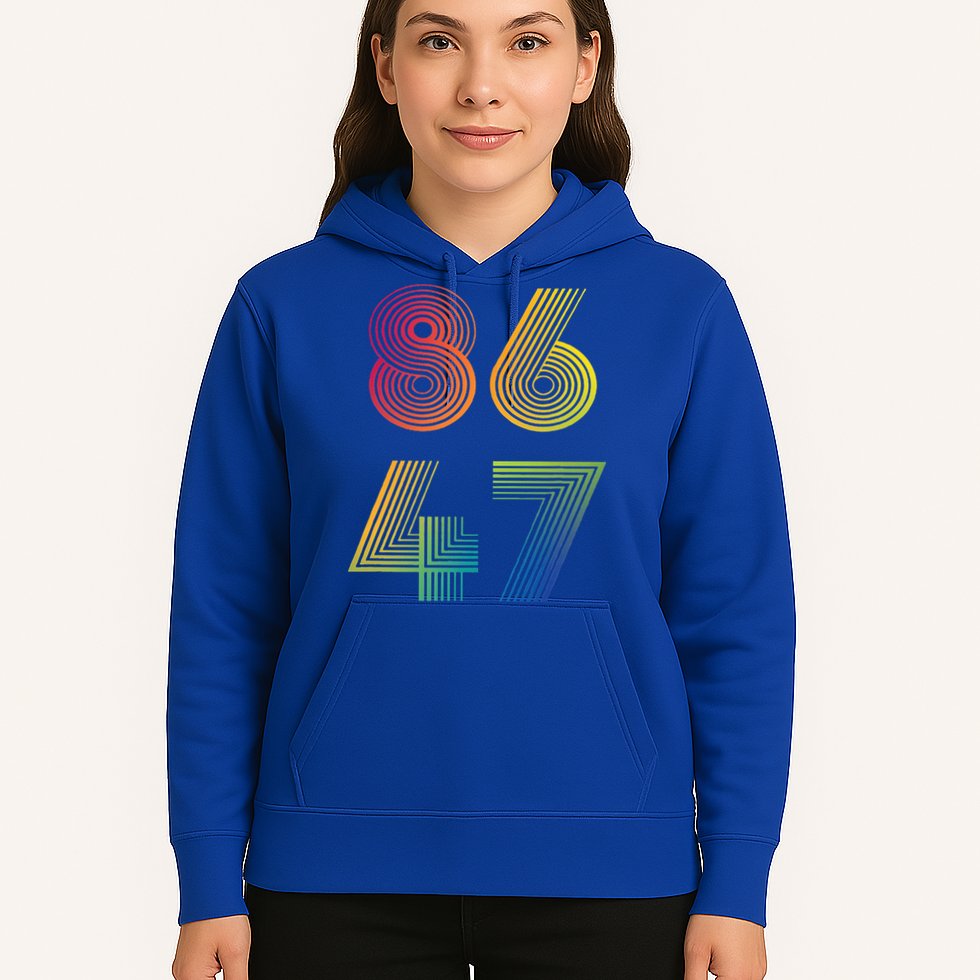 86 47 Anti Trump 8647 Impeach 47 Antitrump President Hoodie