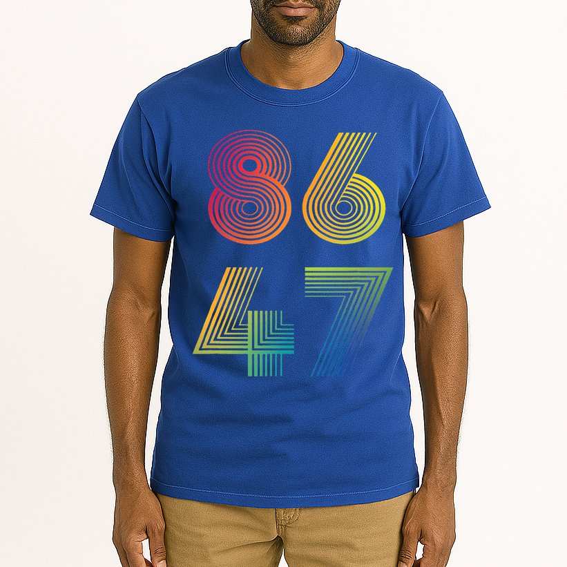 86 47 Anti Trump 8647 Impeach 47 Antitrump President Tall T-Shirt