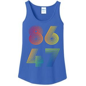 86 47 Anti Trump 8647 Impeach 47 Antitrump President Ladies Essential Tank