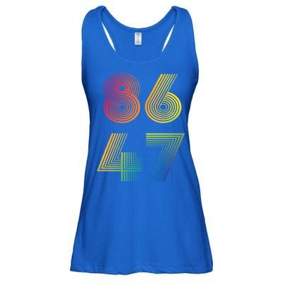 86 47 Anti Trump 8647 Impeach 47 Antitrump President Ladies Essential Flowy Tank