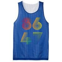 86 47 Anti Trump 8647 Impeach 47 Antitrump President Mesh Reversible Basketball Jersey Tank