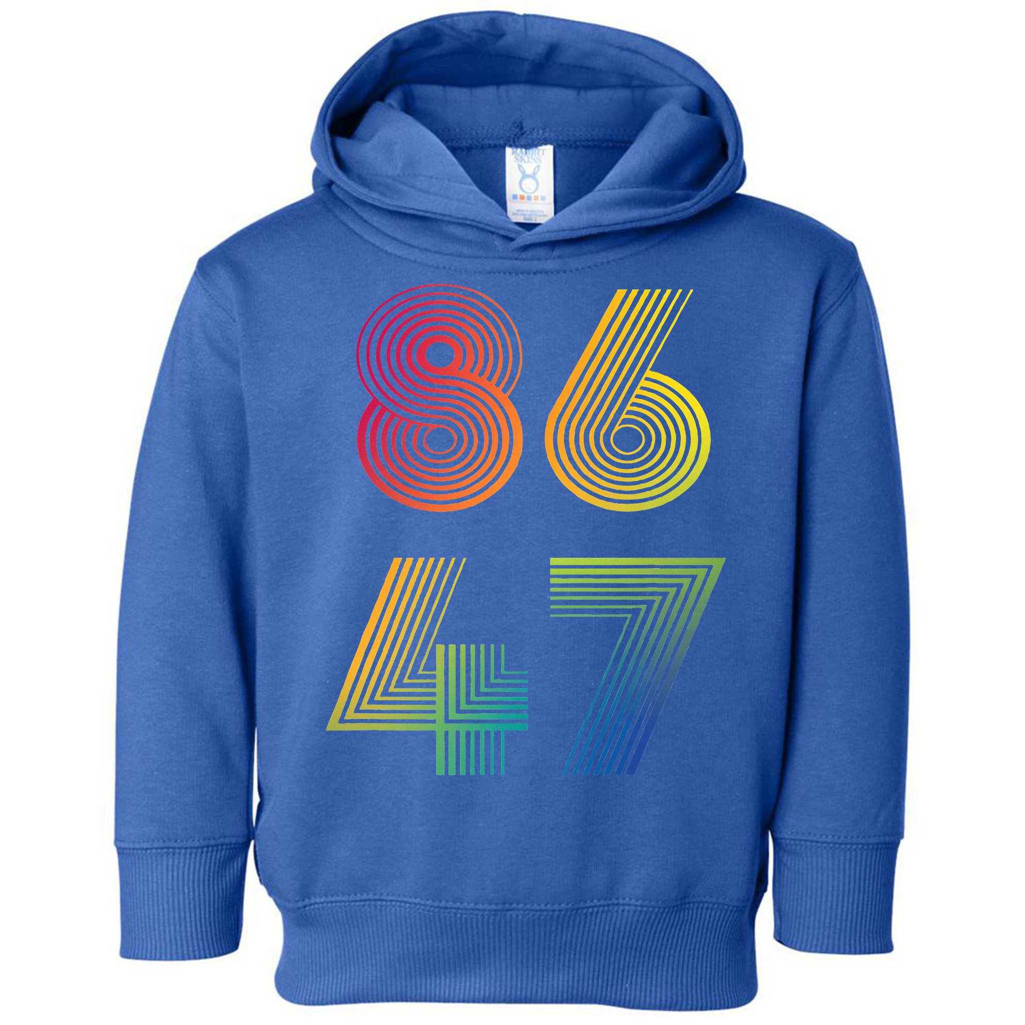 86 47 Anti Trump 8647 Impeach 47 Antitrump President Toddler Hoodie