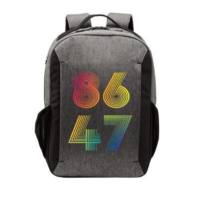 86 47 Anti Trump 8647 Impeach 47 Antitrump President Vector Backpack