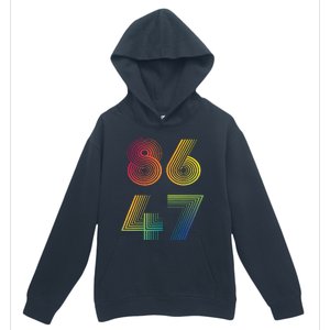 86 47 Anti Trump 8647 Impeach 47 Antitrump President Urban Pullover Hoodie