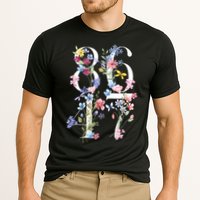 86 47 Floral Boho Style Cooling Performance Crew T-Shirt