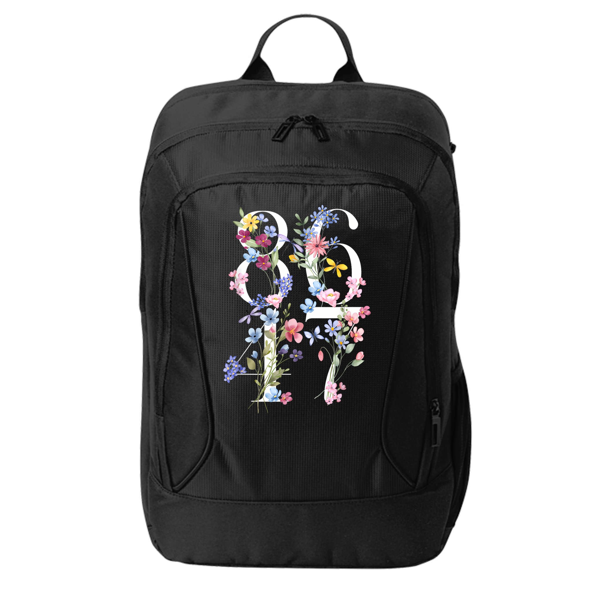 86 47 Floral Boho Style City Backpack