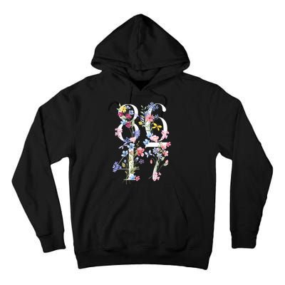 86 47 Floral Boho Style Tall Hoodie
