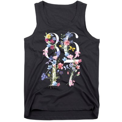 86 47 Floral Boho Style Tank Top