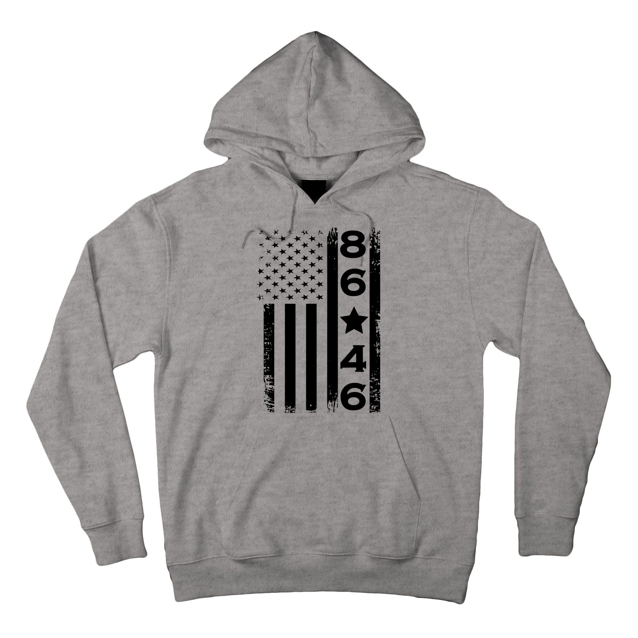 86 46 Impeach Biden 46 Vintage Distressed 86 46 Anti Biden Tall Hoodie