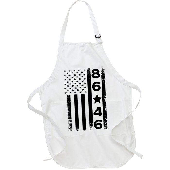 86 46 Impeach Biden 46 Vintage Distressed 86 46 Anti Biden Apron