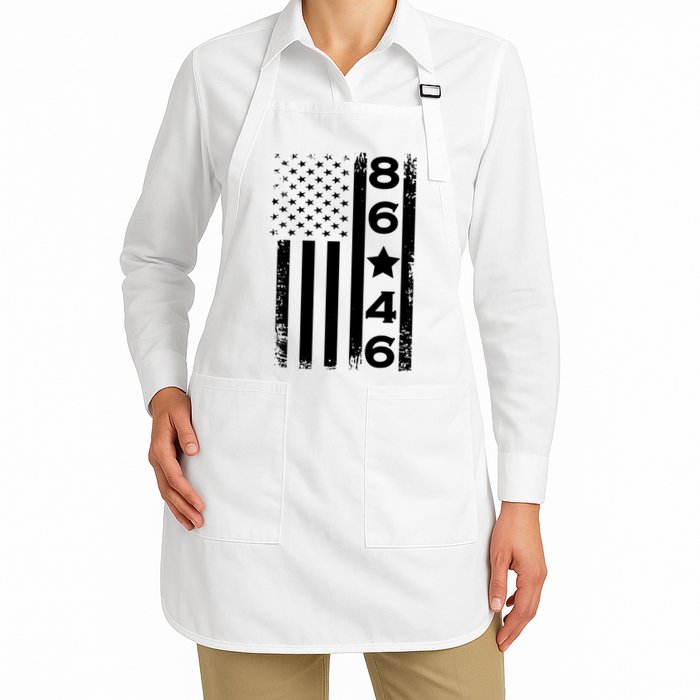 86 46 Impeach Biden 46 Vintage Distressed 86 46 Anti Biden Apron