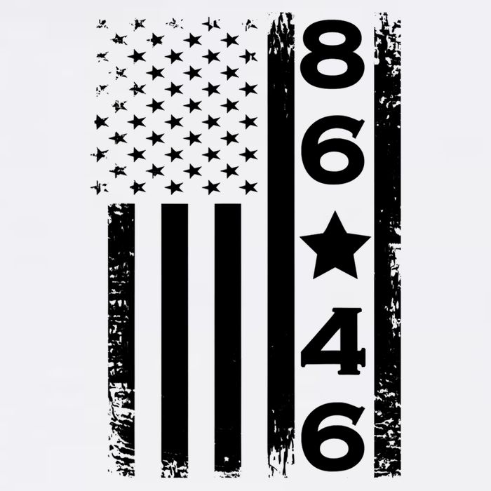 86 46 Impeach Biden 46 Vintage Distressed 86 46 Anti Biden Apron