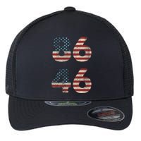 86 46 Impeach Anti Biden Vintage Distressed Flexfit Unipanel Trucker Cap