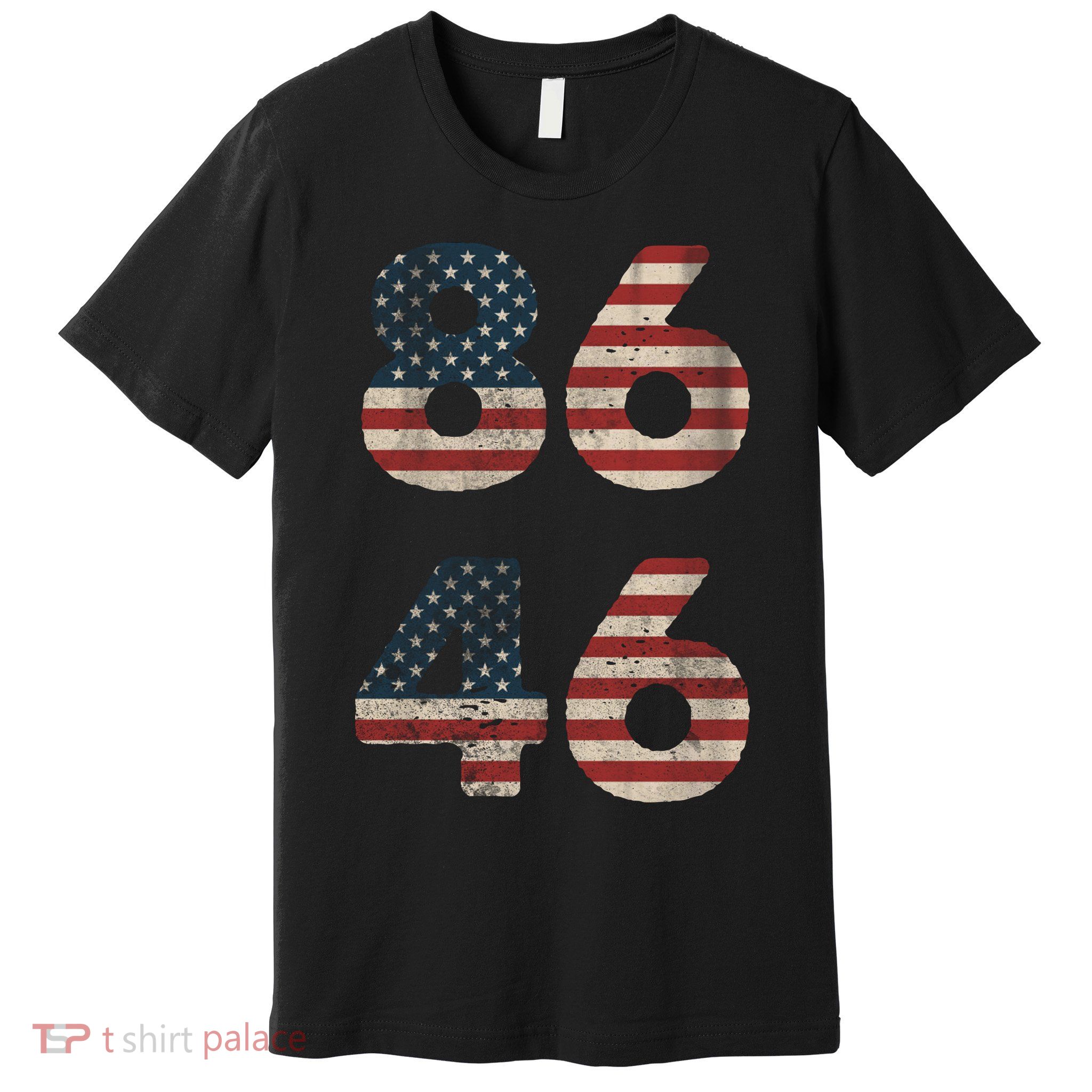 86 46 Impeach Anti Biden Vintage Distressed Premium T-Shirt