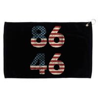 86 46 Impeach Anti Biden Vintage Distressed Grommeted Golf Towel