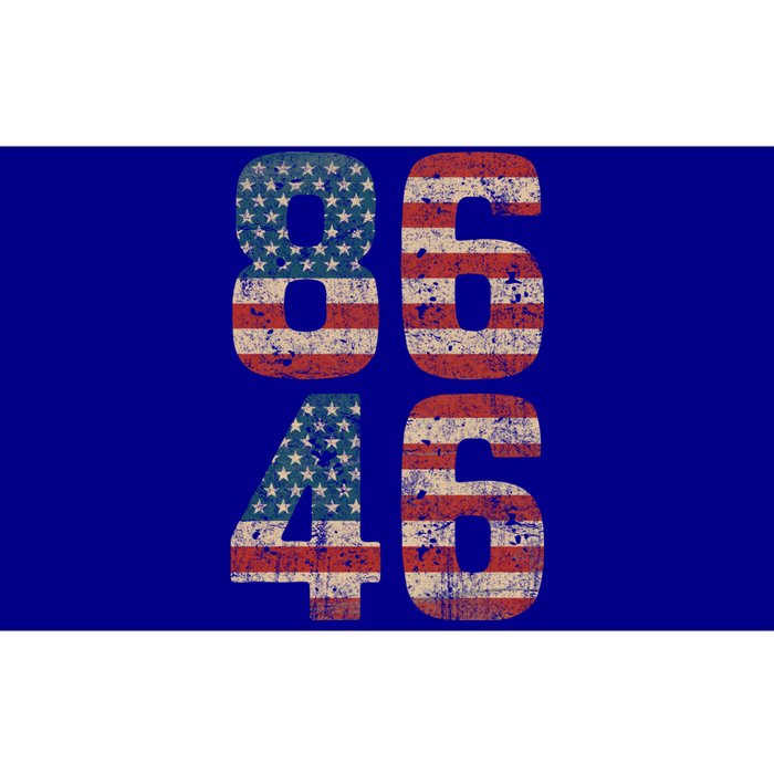 86 46 Impeach Biden 46 Vintage Distressed 8646 Anti Biden Bumper Sticker