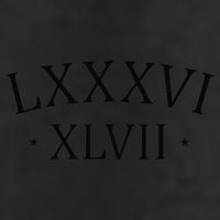 86 47 LXXXVI XLVII Roman Numerals Subtle Anti Trump Adult Drive Performance Visor