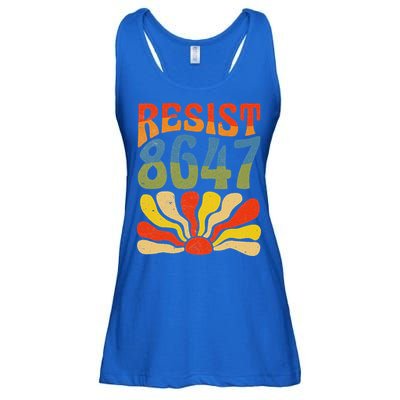 86 47 Resist Flower Women President Ladies Essential Flowy Tank