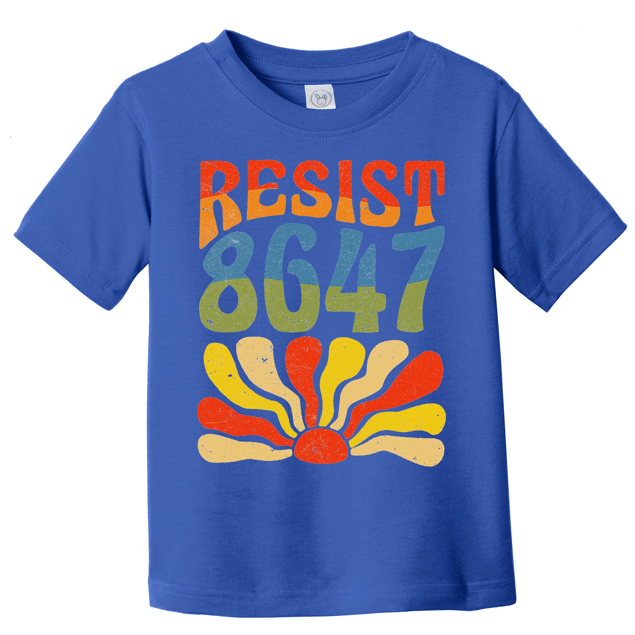86 47 Resist Flower Women President Toddler T-Shirt