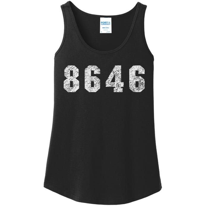 86 46 Republican Trump Political Statement Ladies Essential Tank