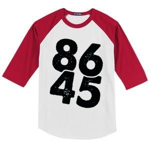 86 45 Vote Trump Out 11 3 2020 Anti Republican 86 45 Kids Colorblock Raglan Jersey