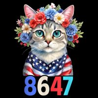 86 47 vintage 8647 outfits 8647 Floral Retro 86 47 Cat Lovers Womens Tank Top