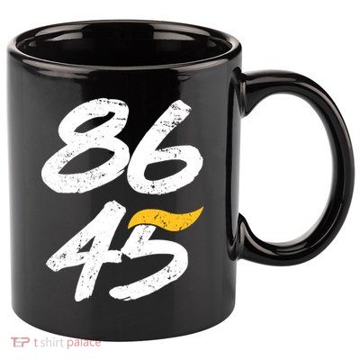 8645 Impeach Trump Vintage Distressed 86 45 11oz C Handle Ceramic Mug