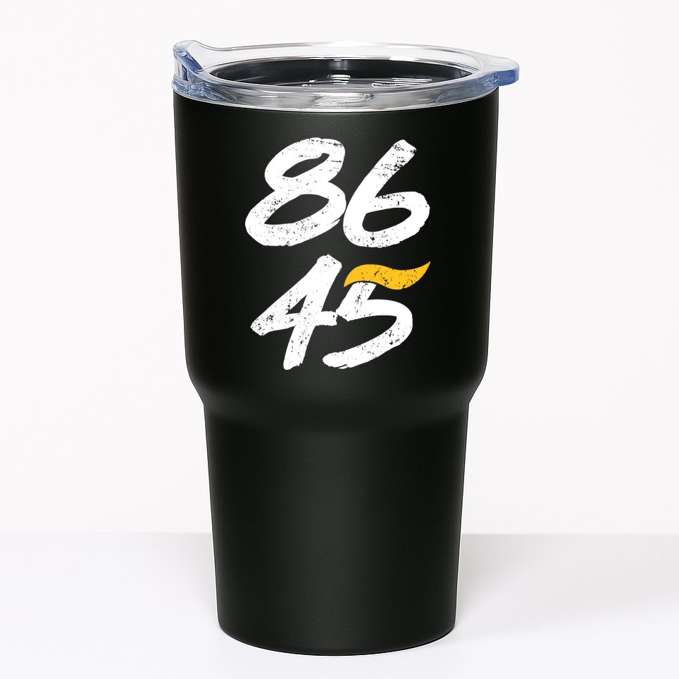 8645 Impeach Trump Vintage Distressed 86 45 Tumbler