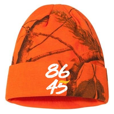 8645 Impeach Trump Vintage Distressed 86 45 Kati Licensed 12" Camo Beanie