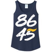 8645 Impeach Trump Vintage Distressed 86 45 Ladies Essential Tank