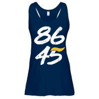 8645 Impeach Trump Vintage Distressed 86 45 Ladies Essential Flowy Tank