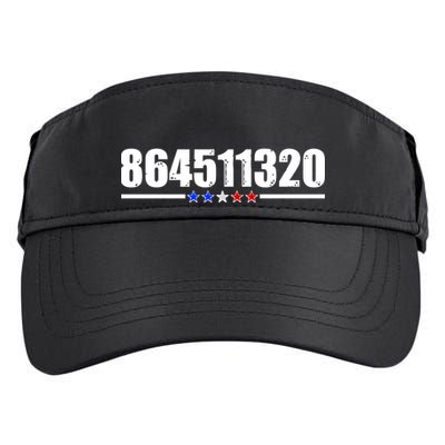864511320 Anti Trump 8645 Adult Drive Performance Visor
