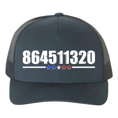 864511320 Anti Trump 8645 Yupoong Adult 5-Panel Trucker Hat