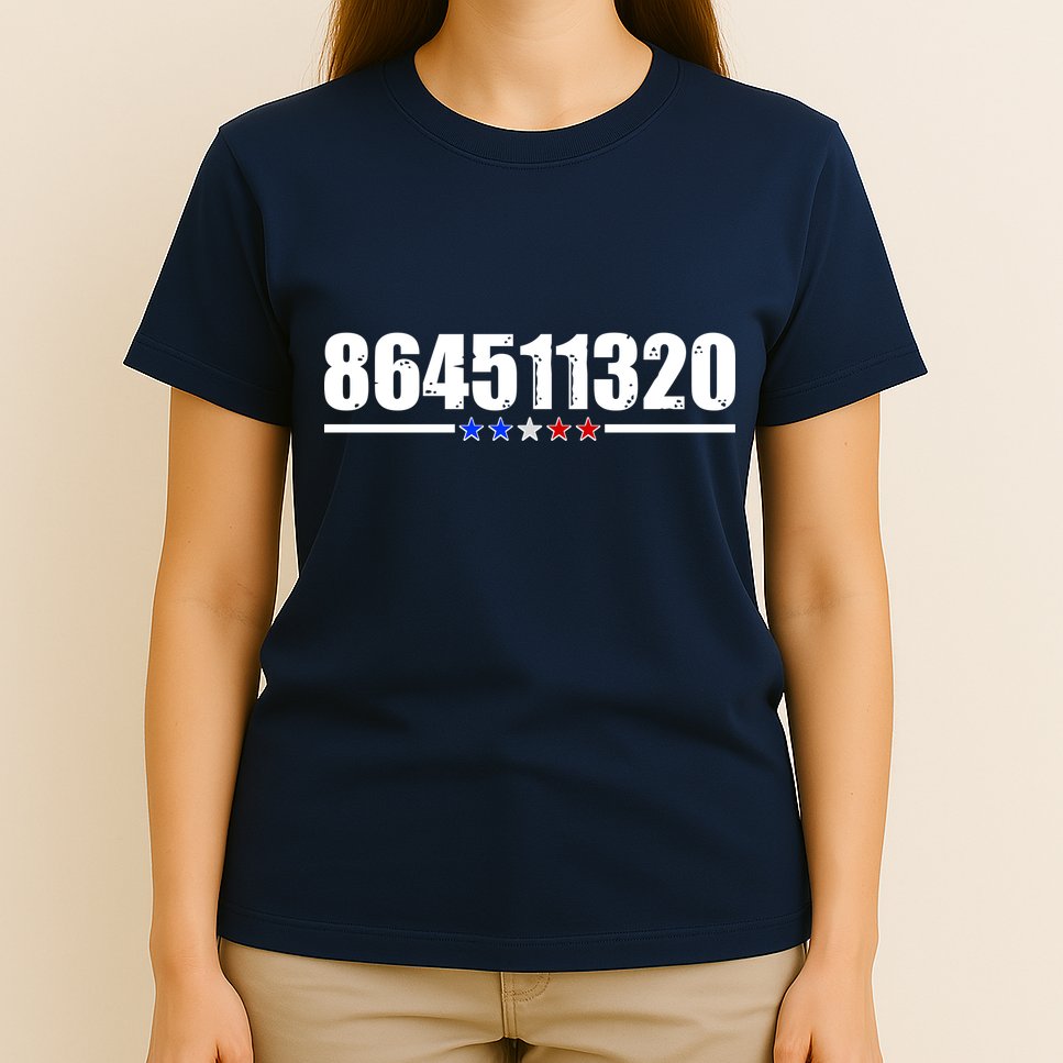 864511320 Anti Trump 8645 T-Shirt