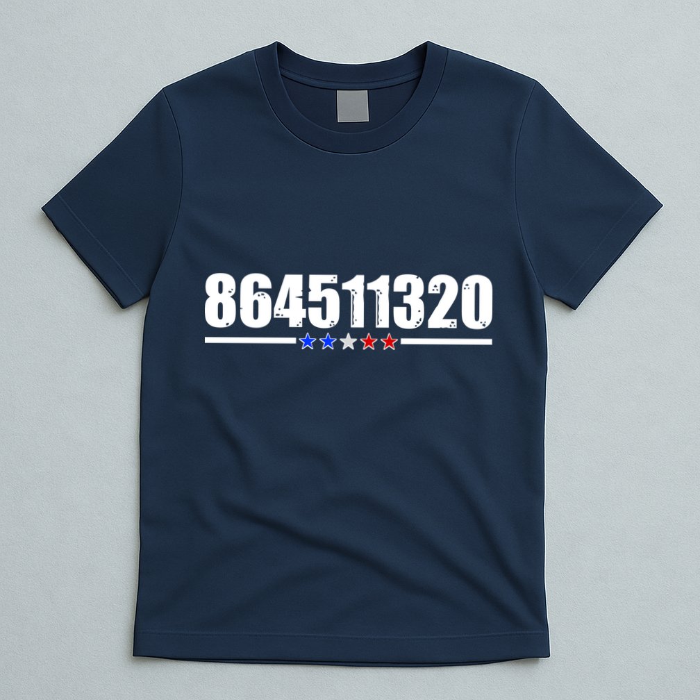 864511320 Anti Trump 8645 T-Shirt